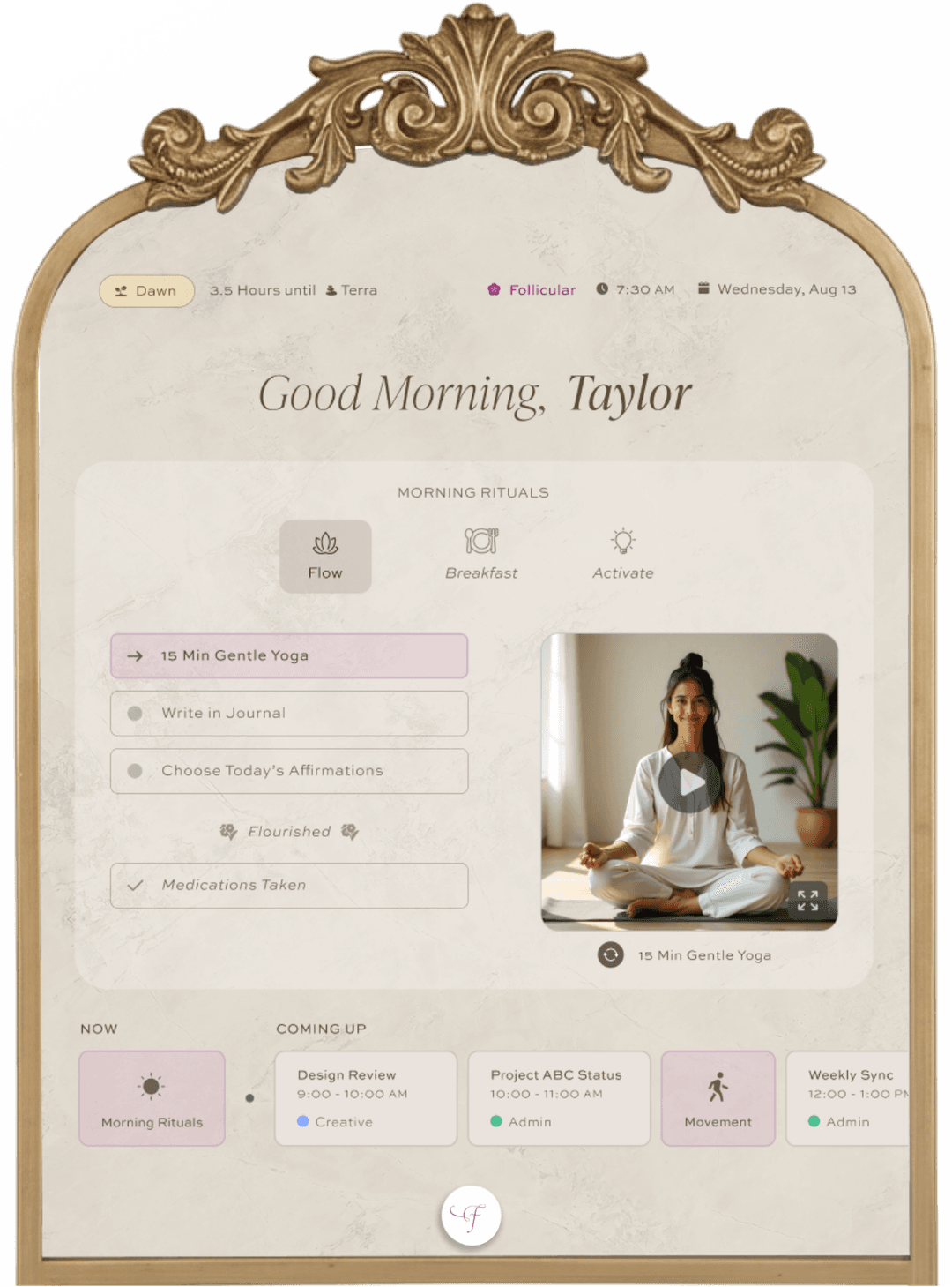 Florair app — morning
